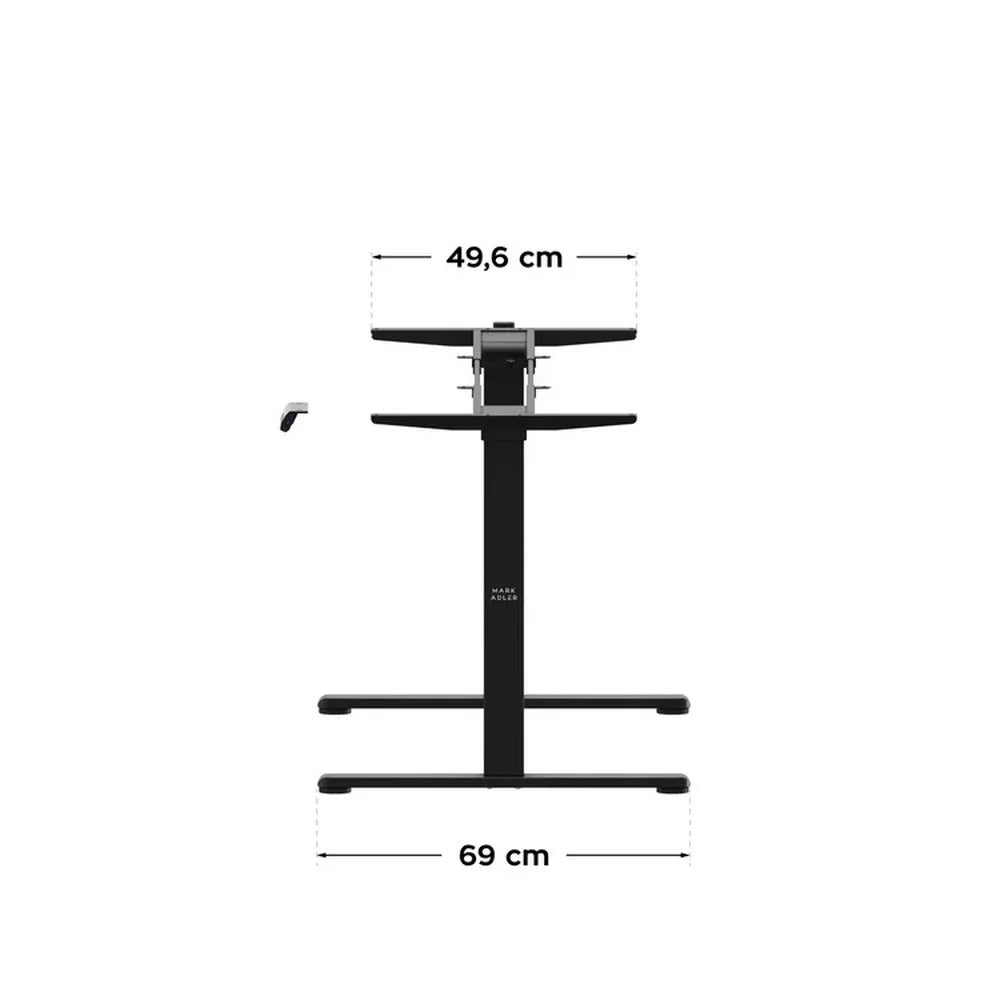 Mark Adler Xeno 4.5 crni električni podesivi nogari