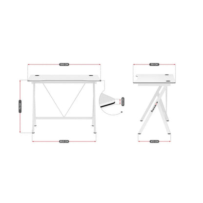 Huzaro Hero 1.4 beli gaming sto 100x50 cm