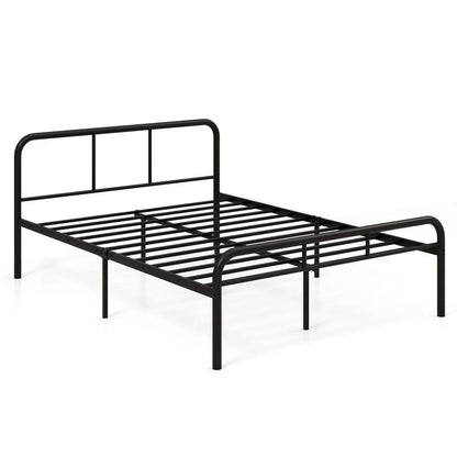 Domaro Metalni Krevet sa Uzglavljem 140x190 cm