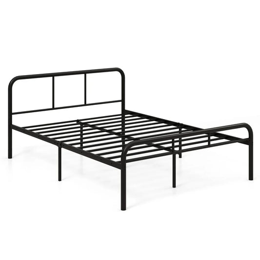Domaro Metalni Krevet sa Uzglavljem 140x190 cm
