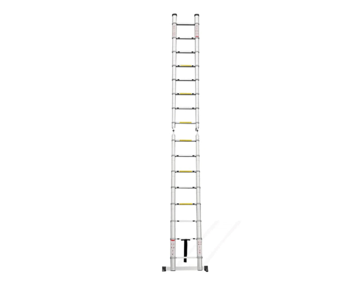 SuperStep Duple FULL Aluminijumske Teleskopske Merdevine 2,5+2,5m
