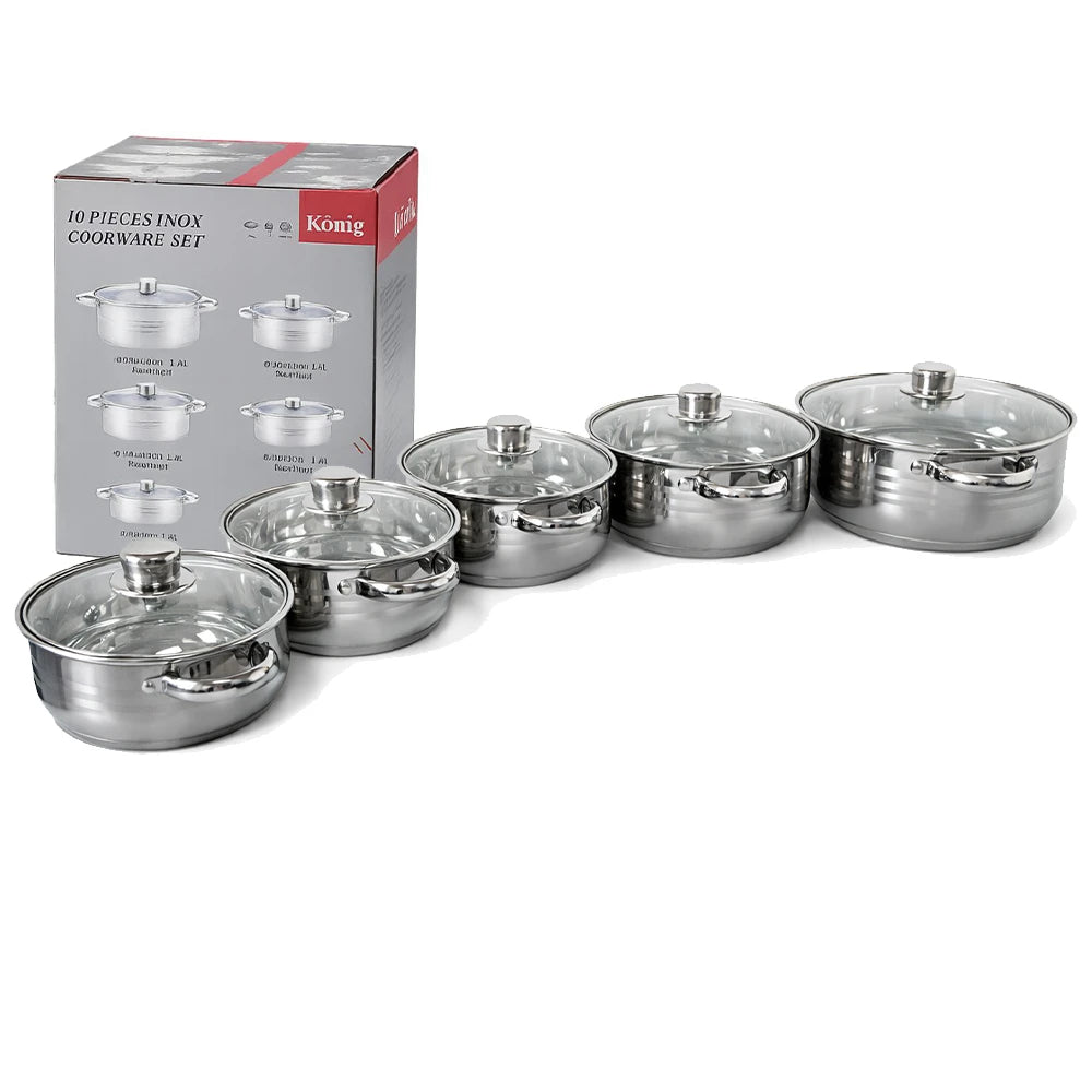 Set lonaca 10 delova