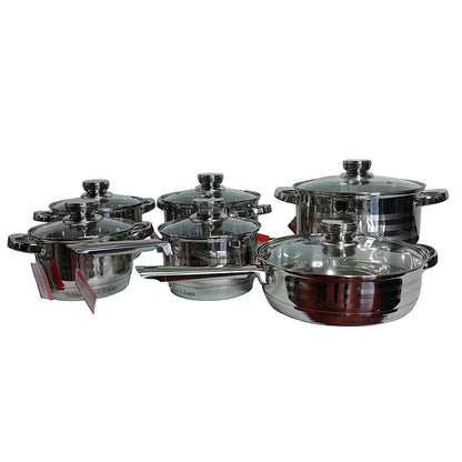 Set lonaca 12 delova