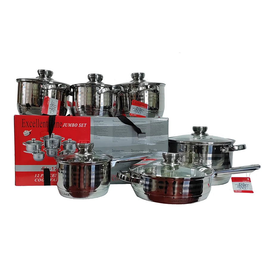 Set lonaca 12 delova
