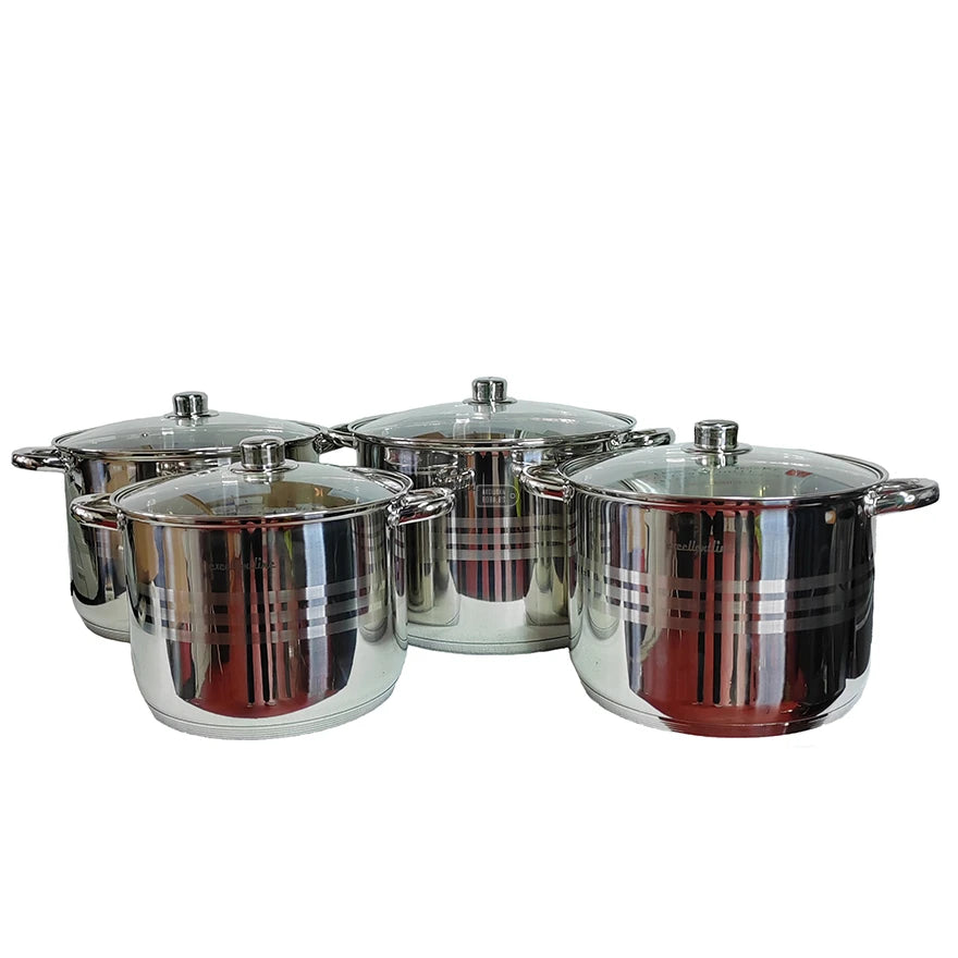 Excellent Line Jumbo Set Lonci 8 delova EL-HP4N