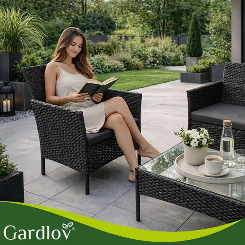Gardlov baštenski set – dvosed, 2 fotelje i sto
