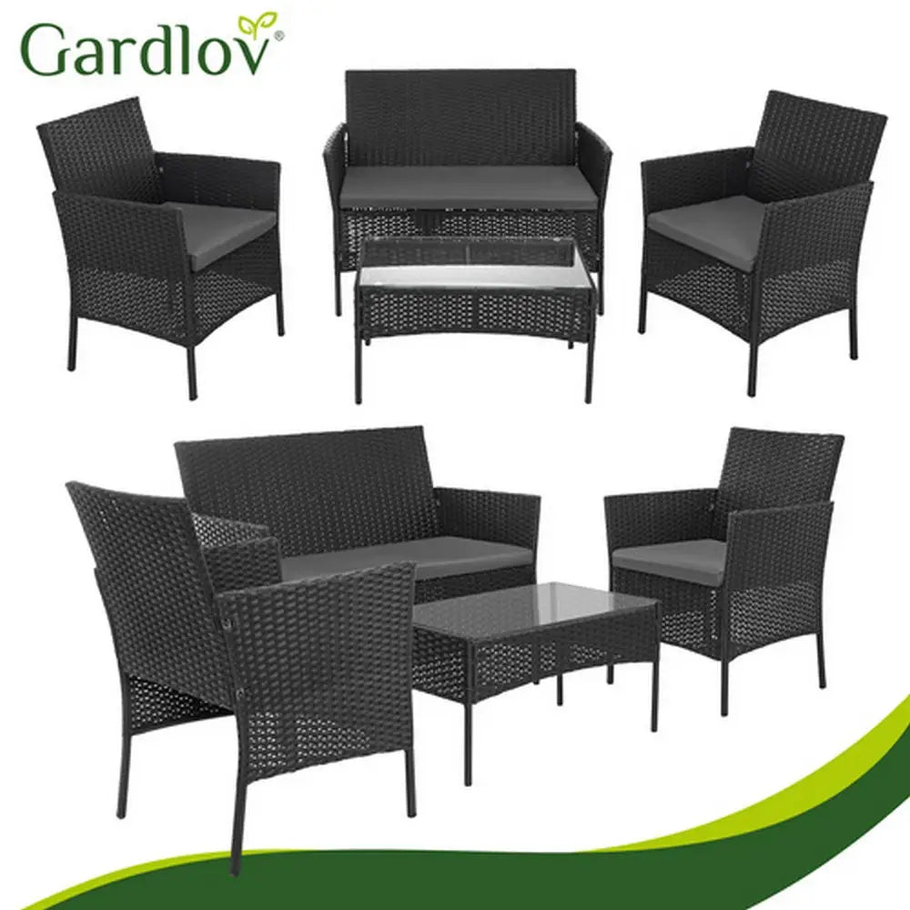 Gardlov baštenski set – dvosed, 2 fotelje i sto