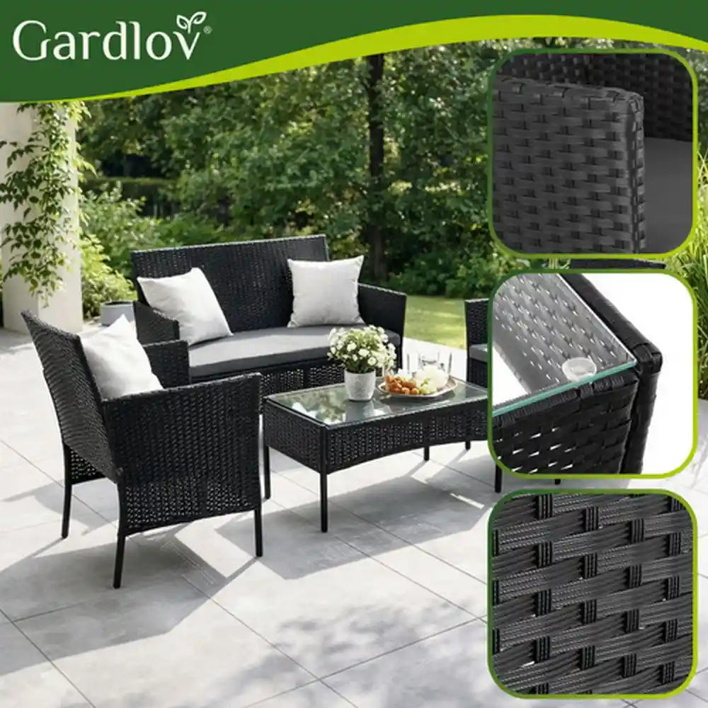 Gardlov baštenski set – dvosed, 2 fotelje i sto