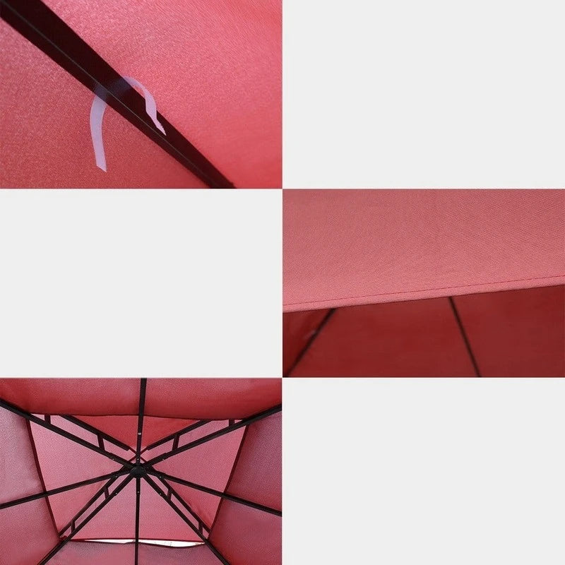 Venturo Gazebo zamensko platno 3x3m Bordo