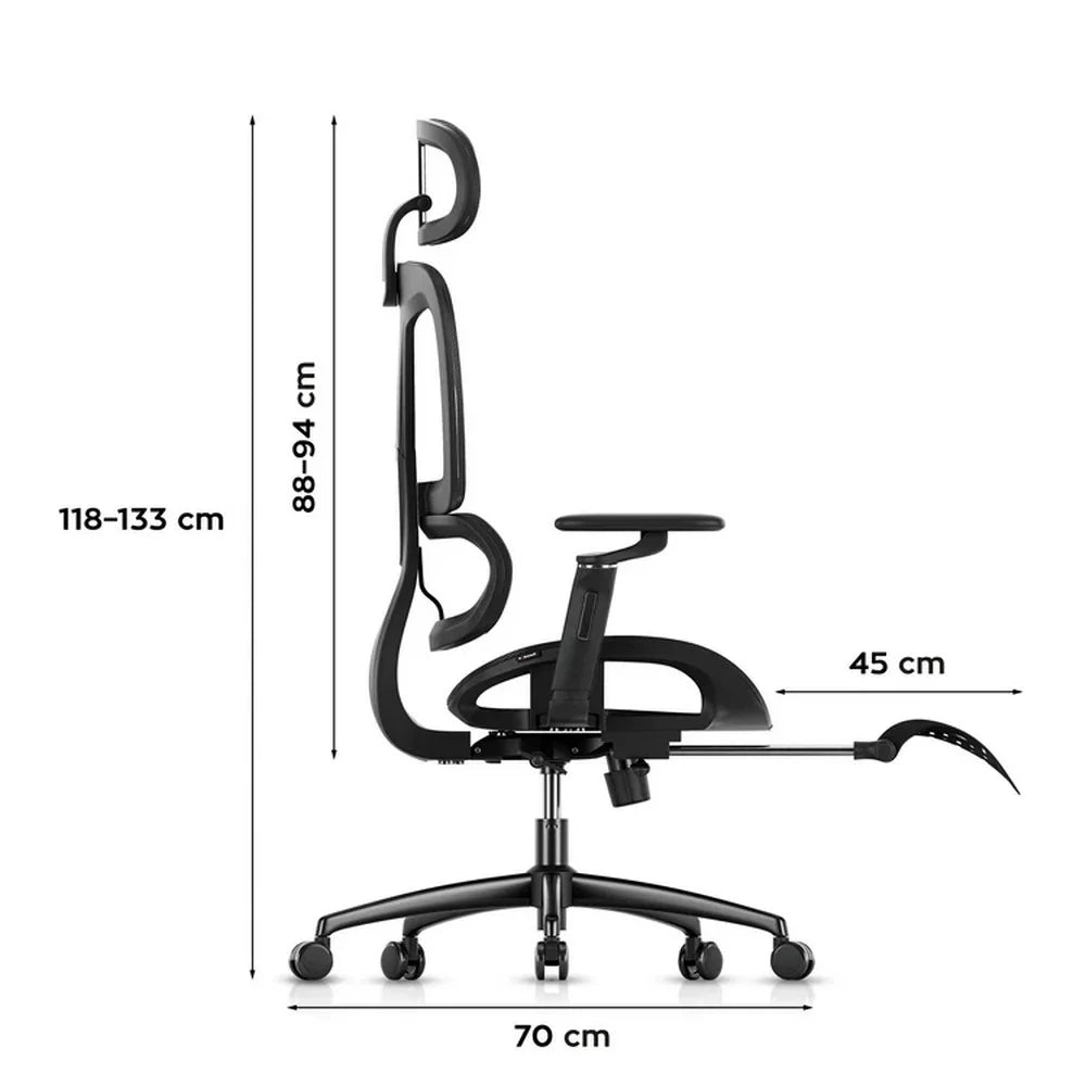Huzaro Combat 7.9 Crna Gaming stolica