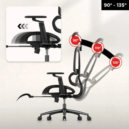 Huzaro Combat 7.9 Crna Gaming stolica