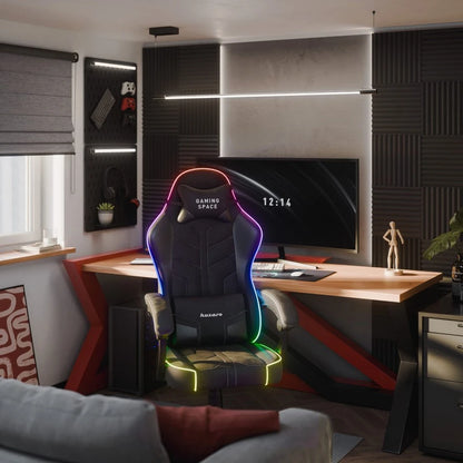 Huzaro Force 2.7 RGB Crna Gaming stolica