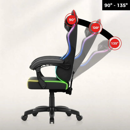 Huzaro Force 2.7 RGB Crna Gaming stolica
