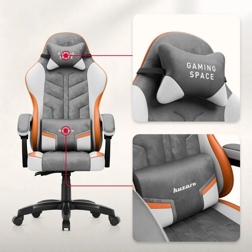 Huzaro Force 2.7 Siva Gaming stolica