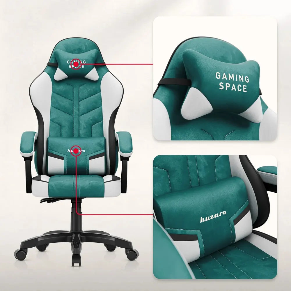 Huzaro Force 2.7 Zelena Gaming stolica
