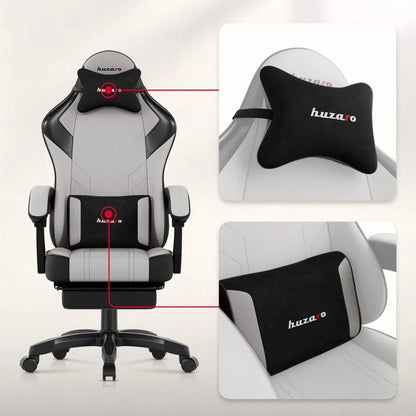 Huzaro Force 3.7 Siva Gaming stolica