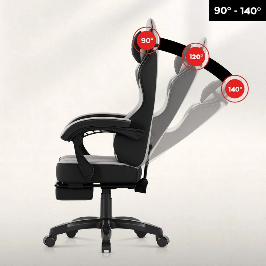 Huzaro Force 3.7 Siva Gaming stolica