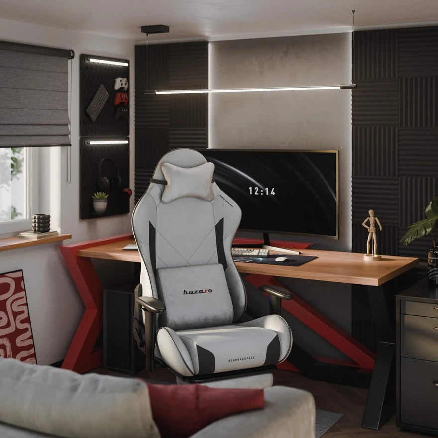 Huzaro Force 5.7 Siva Gaming stolica