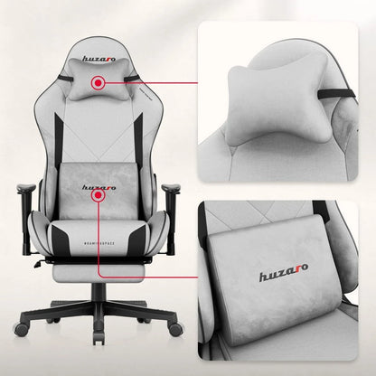 Huzaro Force 5.7 Siva Gaming stolica