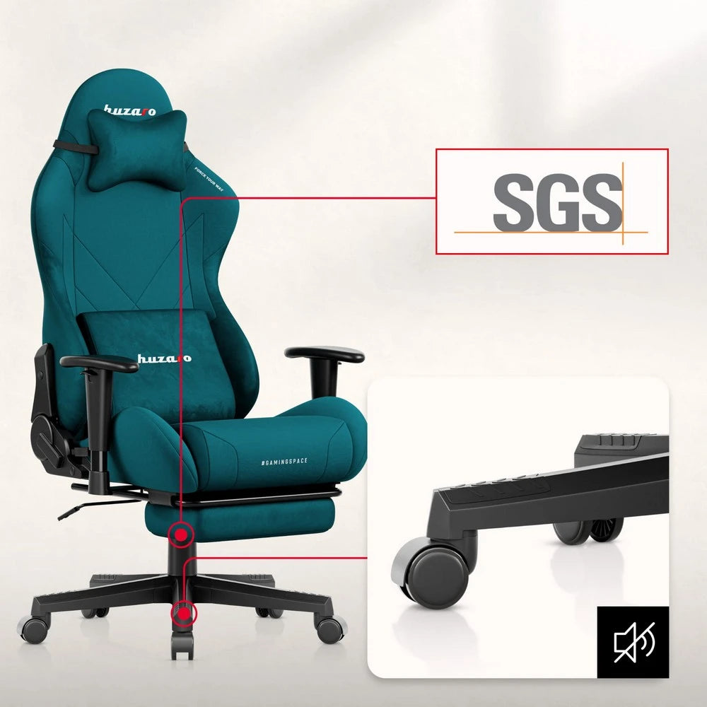 Huzaro Force 5.7 Teal Gaming stolica