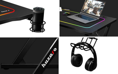 Huzaro Hero 1.8 Crni Gaming sto 100x60x70 cm