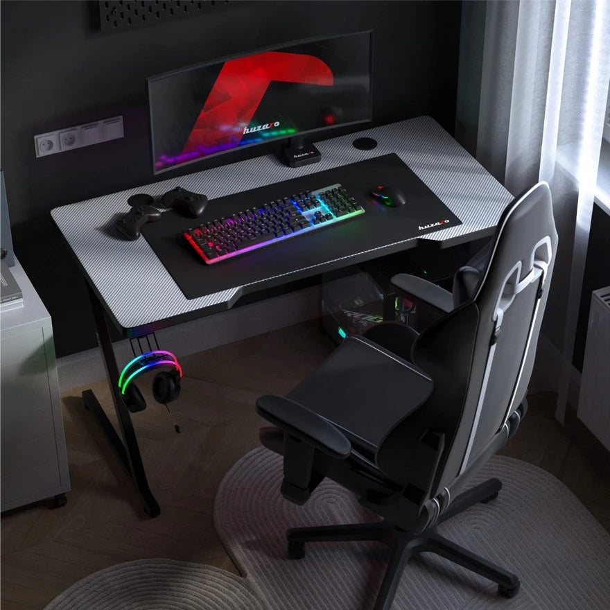 Huzaro Hero 2.5 Beli Gaming sto 120x60x75 cm