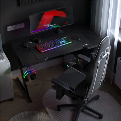 Huzaro Hero 2.5 Crni Gaming sto 120x60x75 cm