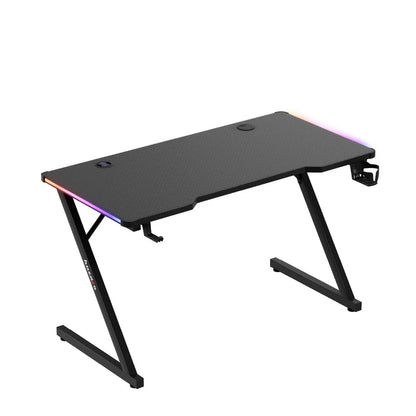 Huzaro Hero 2.5 Crni RGB Gaming sto 120x60x75 cm