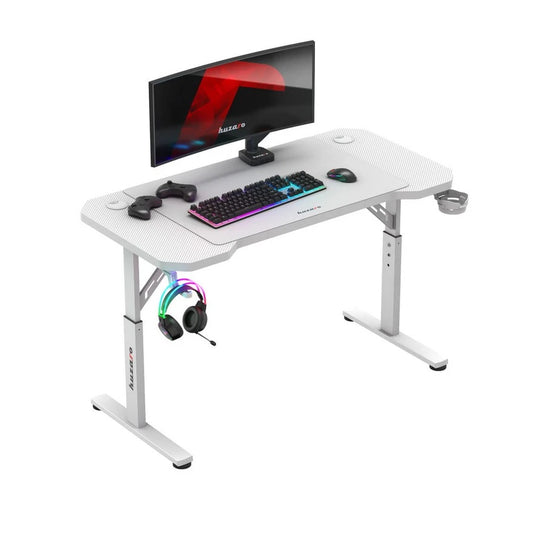 Huzaro Hero 2.6 Beli Gaming sto – podesiva visina 56/75/79 cm