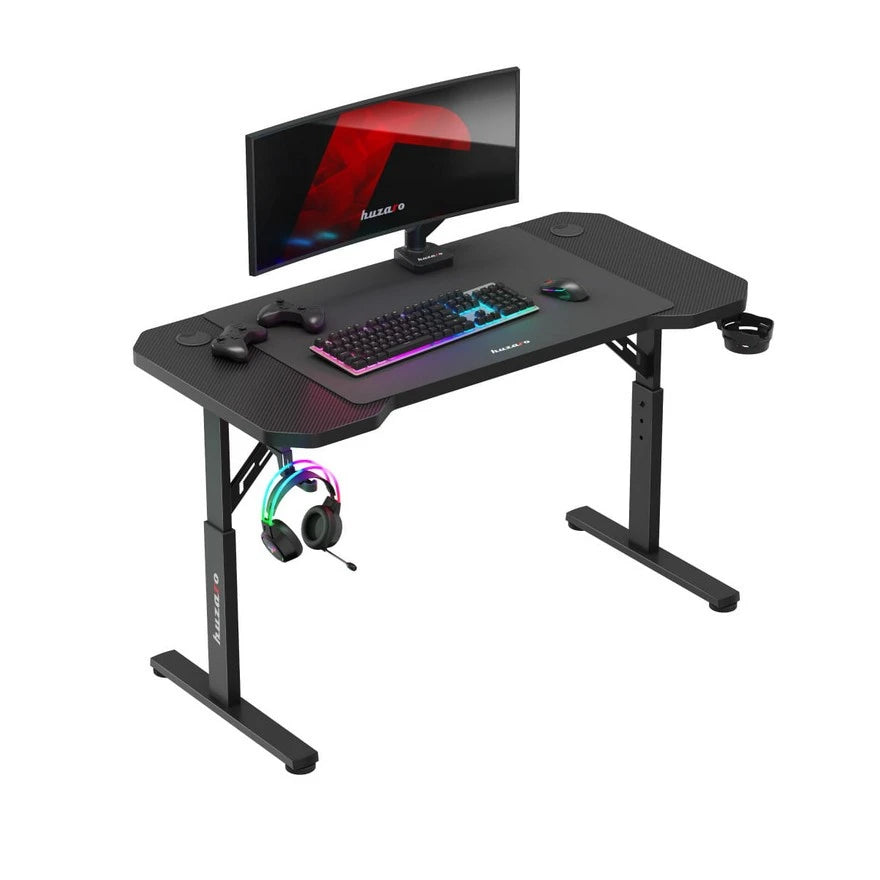 Huzaro Hero 2.6 Crni Gaming sto – podesiva visina 56/75/79 cm