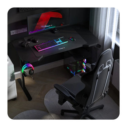 Huzaro Hero 2.6 Crni Gaming sto – podesiva visina 56/75/79 cm