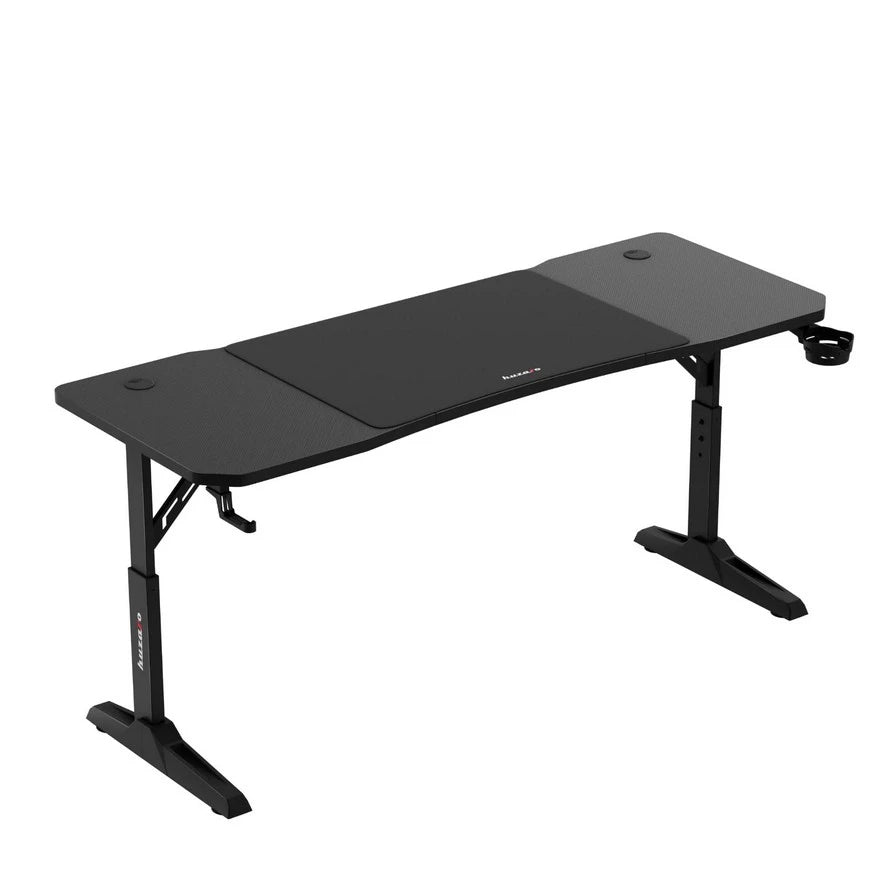 Huzaro Hero 4.6 Crni Podesivi Gaming sto 160x60 cm