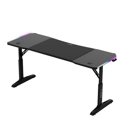 Huzaro Hero 4.6 Crni RGB Podesivi Gaming sto 160x60 cm
