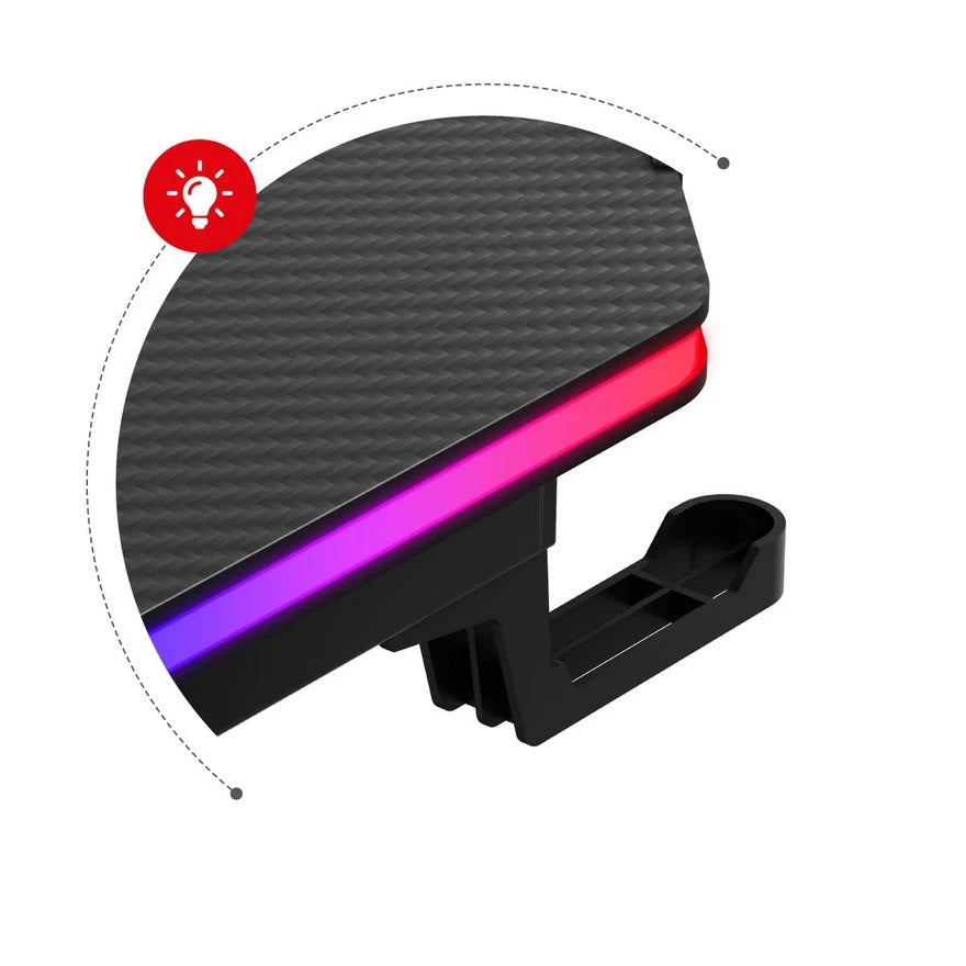 Huzaro Hero 4.8 Crni RGB Gaming sto 160x60 cm