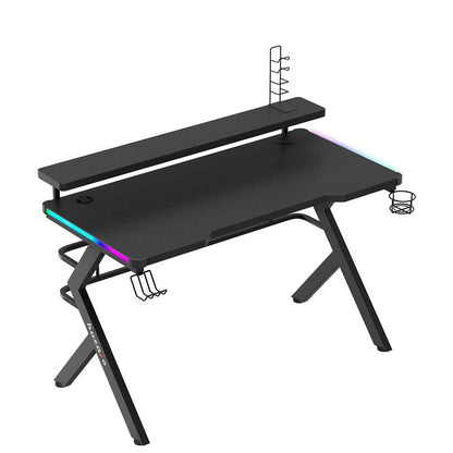 Huzaro Hero 5 RGB Crni Gaming sto 120x60x69,5 cm