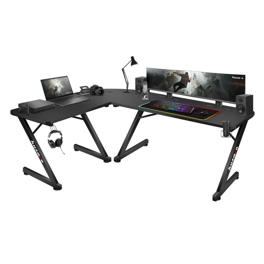 Huzaro Hero 7.0 Crni Ugaoni Gaming sto
