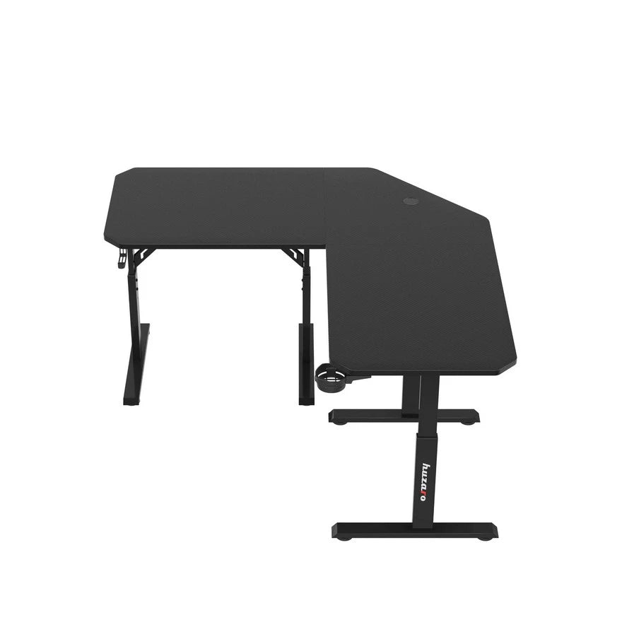 Huzaro Hero 7.3 Crni Podesivi Gaming sto 140x60 cm