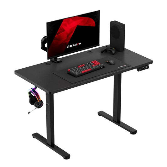 Huzaro Hero 8.1 Crni Električni Podesivi Gaming sto 120x60 cm