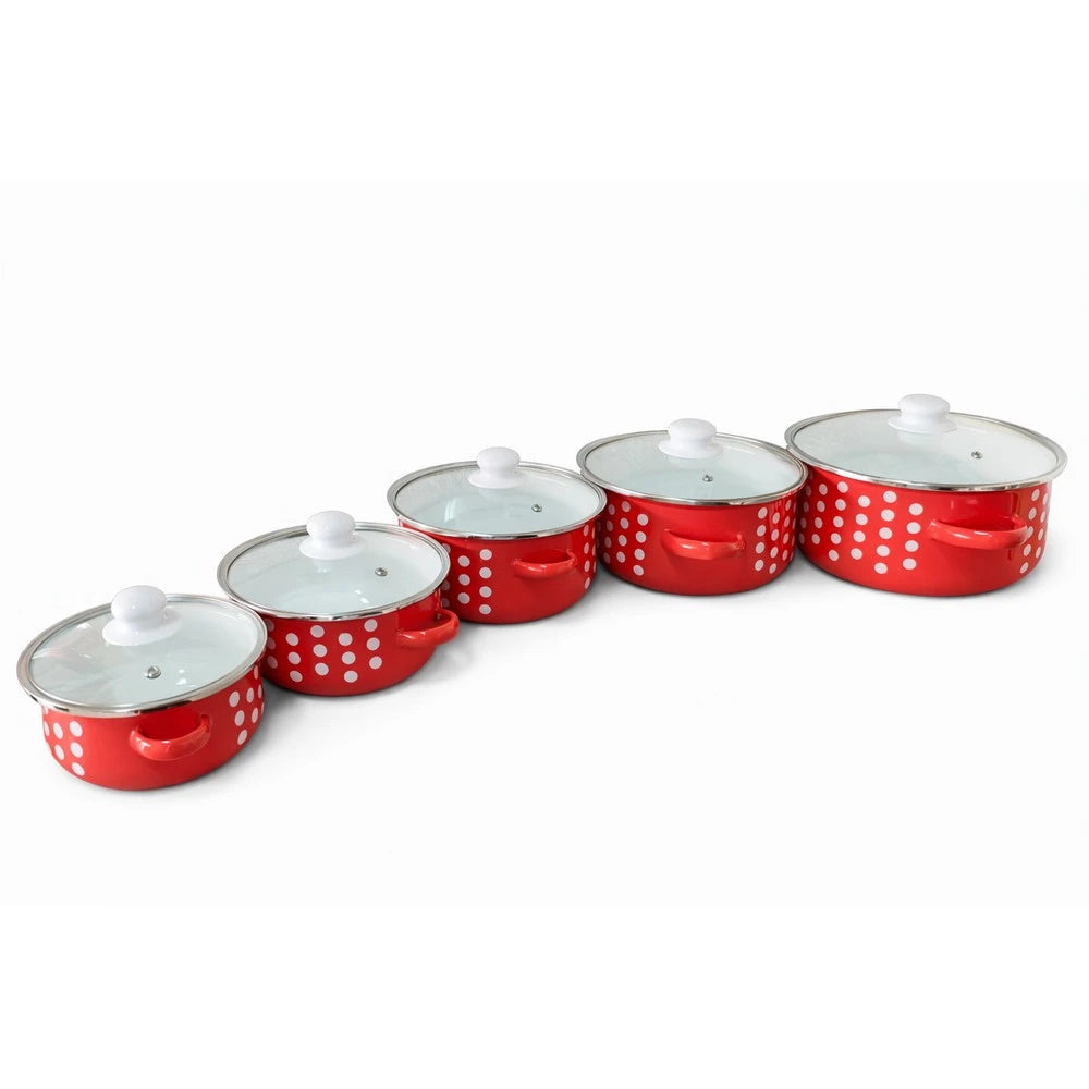 Konig Set emajliranih šerpi KO-5EM