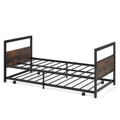 Metalni krevet samac sa pomoćnim krevetom 200x90cm