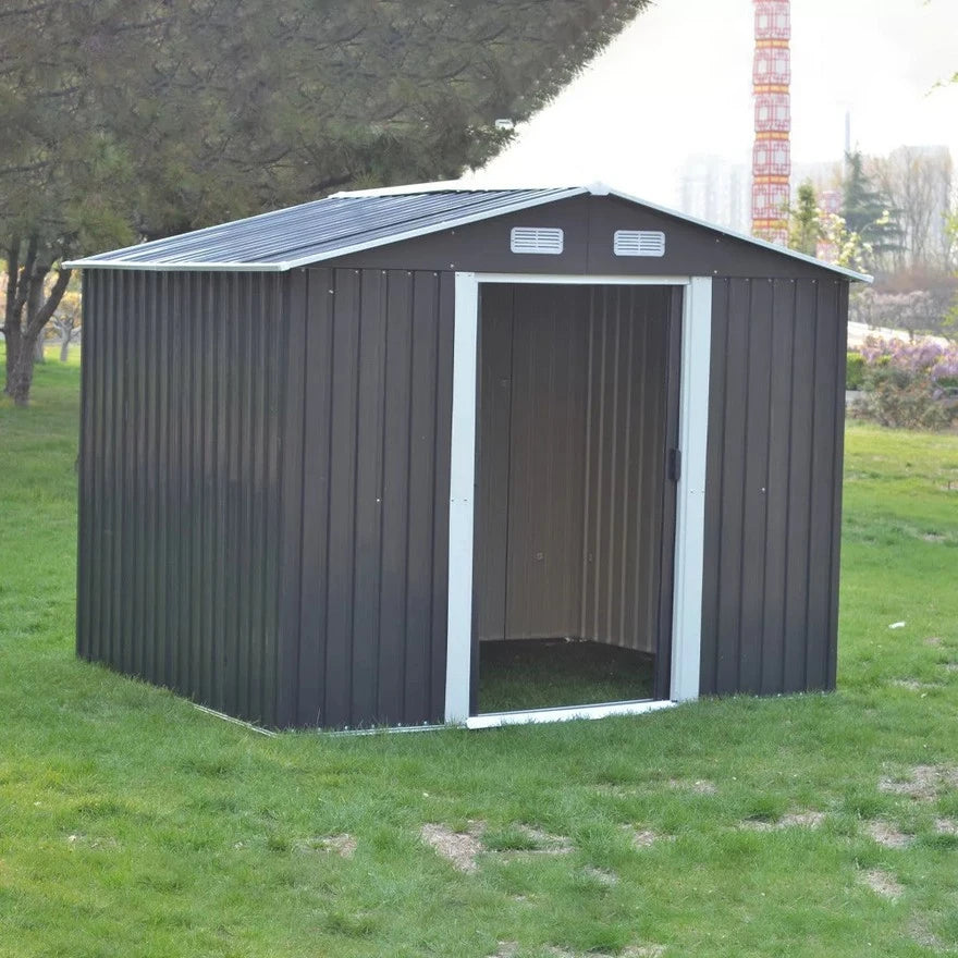 Metalna baštenska kućica Alaska 257x205x192cm – 5,3 m²