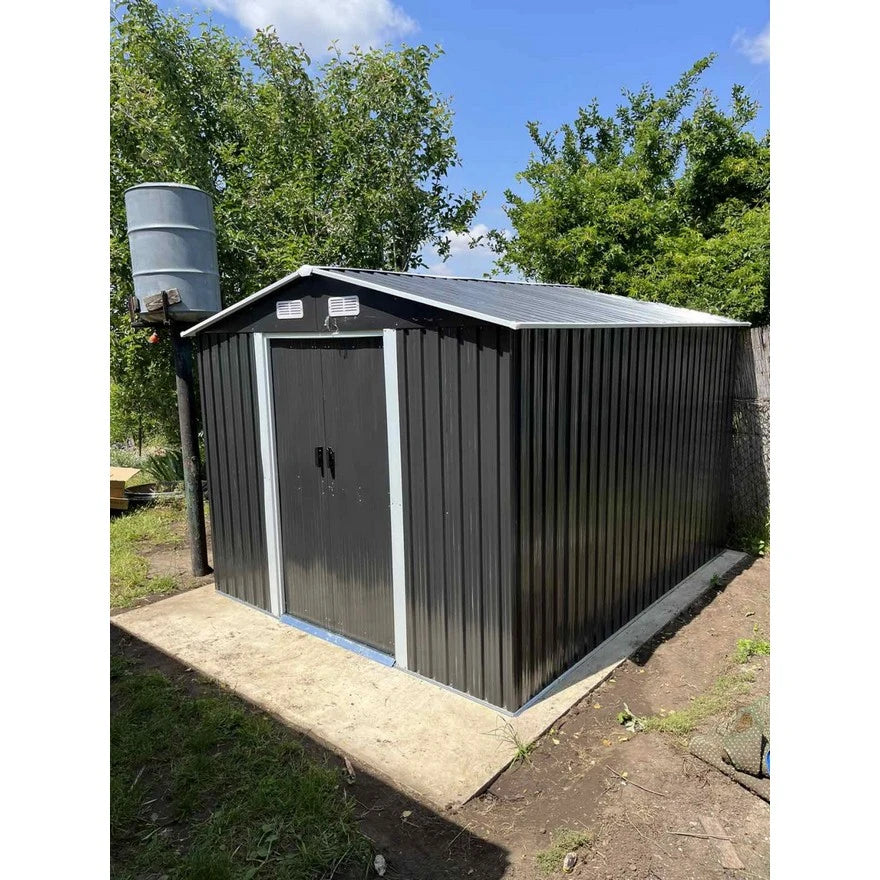 Metalna baštenska kućica Ohio 312x257x212cm – 7,4 m²
