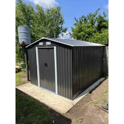 Metalna baštenska kućica Ohio 312x257x212cm – 7,4 m²