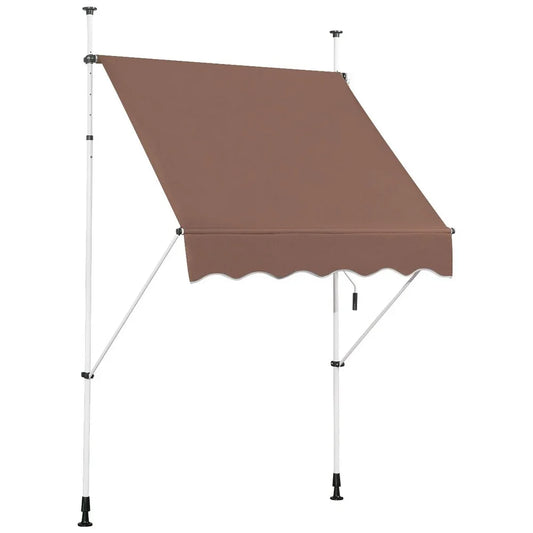 Balkonska tenda 150 x 120 cm Braon