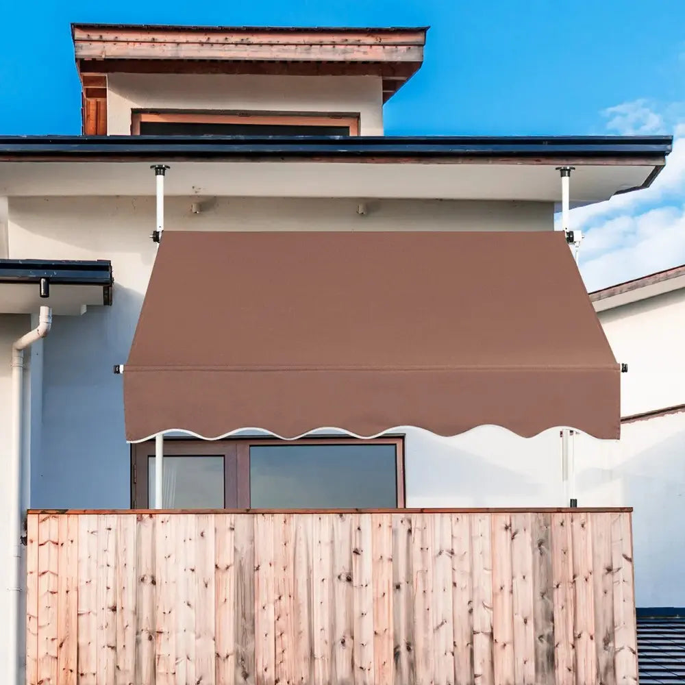 Balkonska tenda 150 x 120 cm Braon