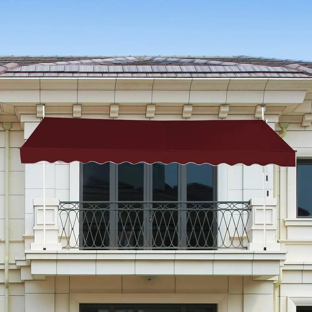 Balkonska tenda 350 x 120 cm Bordo