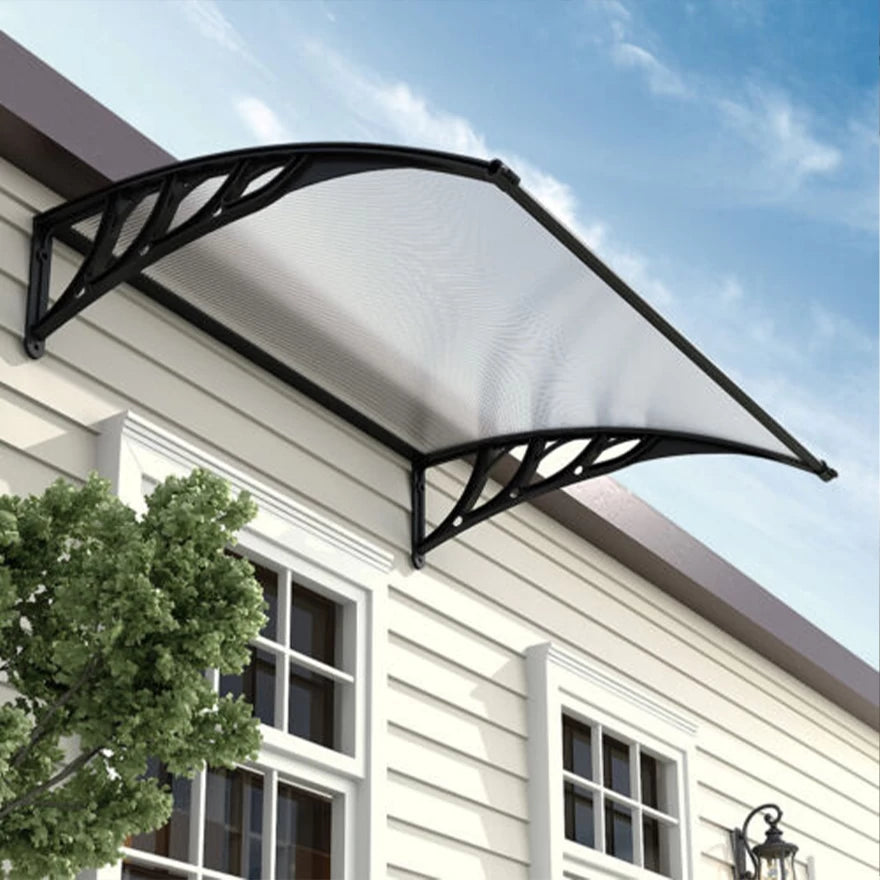 PVC nadstrešnica 150 × 100 cm – Providni leksan