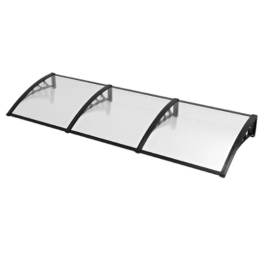 PVC nadstrešnica 270 × 100 cm – Providni leksan