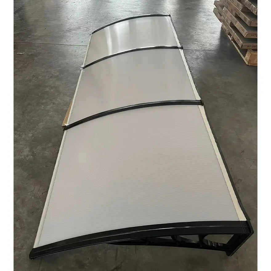 PVC nadstrešnica 270 × 100 cm – Providni leksan