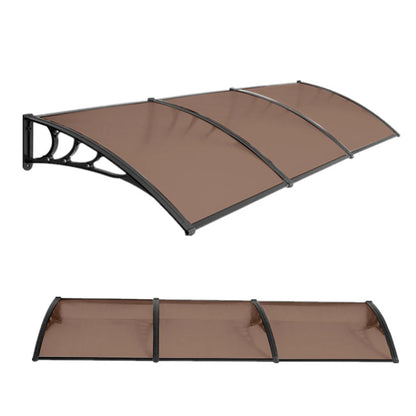 PVC nadstrešnica 300 x 100 cm –Bronzani leksan